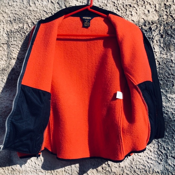 Jacket Woolrich Orange Cropped Zip Up - Picture 3 of 8